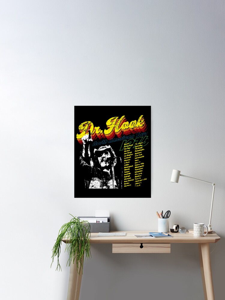 Dr. Hook North American Tour - Dr Hook Poster for Sale by bycoten