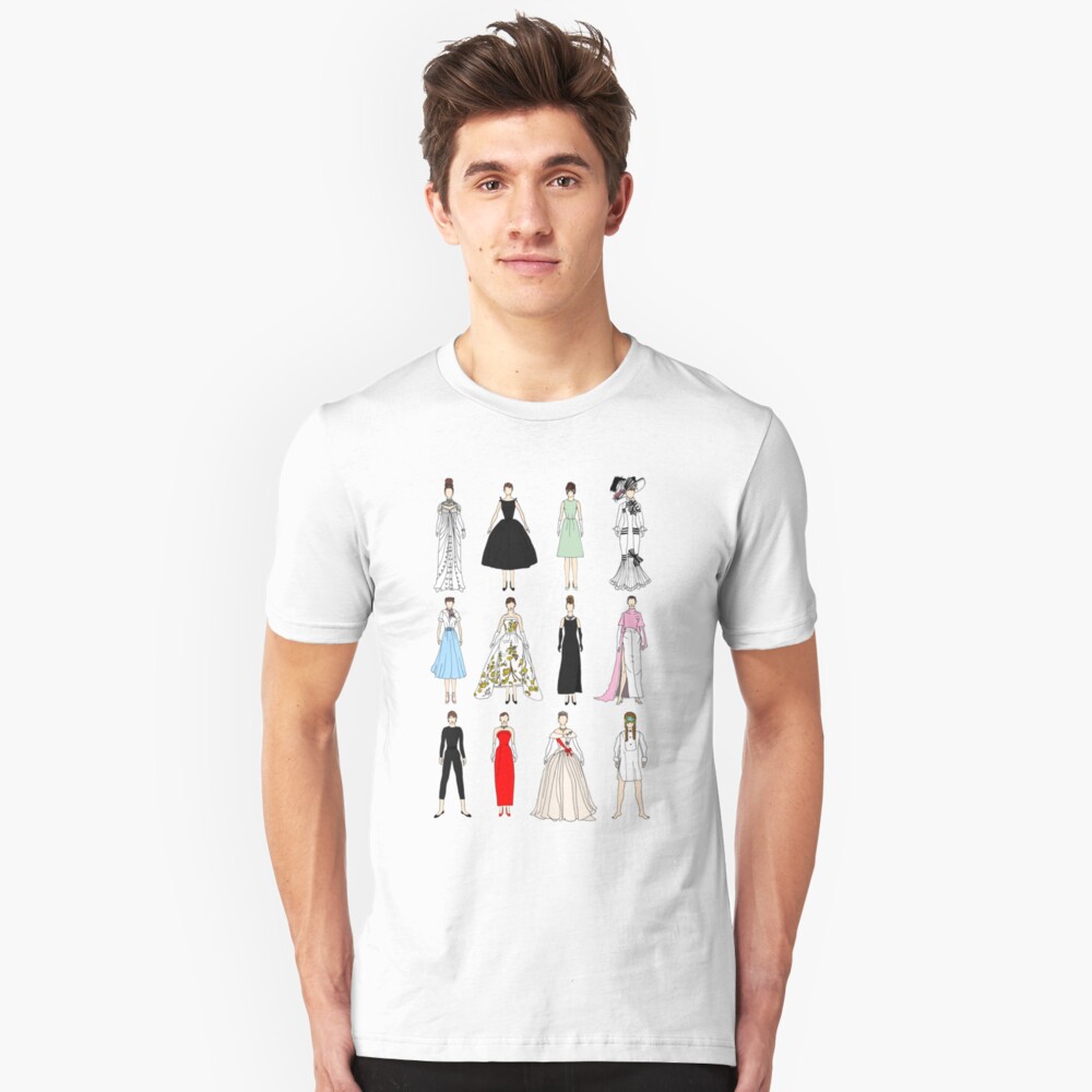 Outfits of Eliza Sabrina Fashion Slim Fit T-Shirt