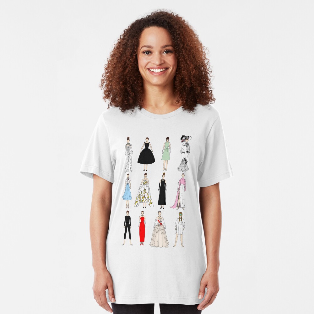 Outfits of Eliza Sabrina Fashion Slim Fit T-Shirt