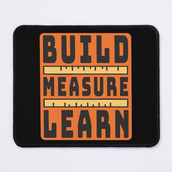 Item preview, Build Measure Learn Orange designed and sold by bettercolors.