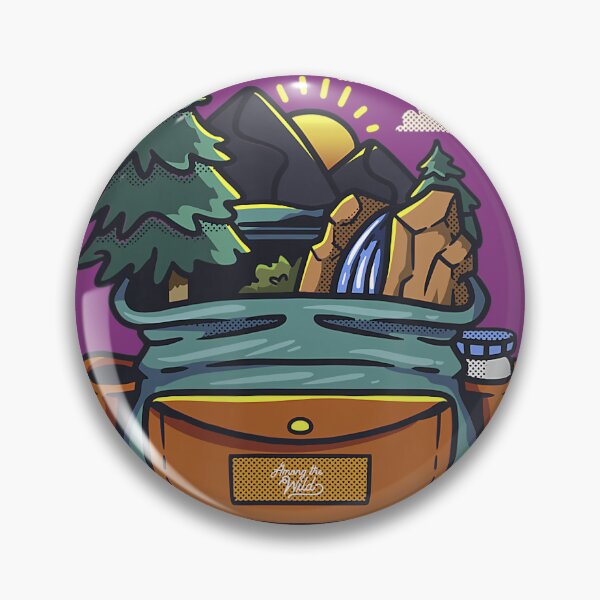 Item preview, Among the World hiking backpack full of mountains, sun, lake 		 designed and sold by impvjetwc4.