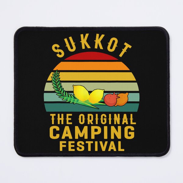 Item preview, Sukkot The Original Camping Festival Sukkah Lulav Etrog Tees designed and sold by AustenKozey.