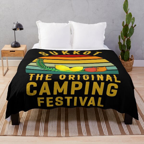 Item preview, Sukkot The Original Camping Festival Sukkah Lulav Etrog Tees designed and sold by AustenKozey.