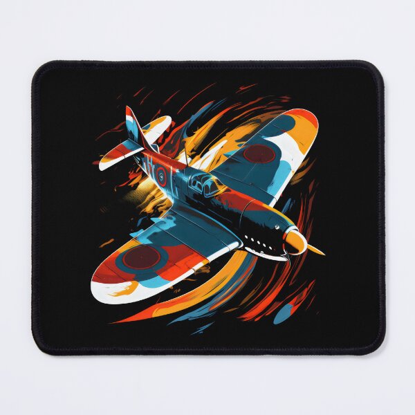 Item preview, Spitfire Airplane Pilot Aviator Military Warbirds Vintage designed and sold by farhanhafeez.
