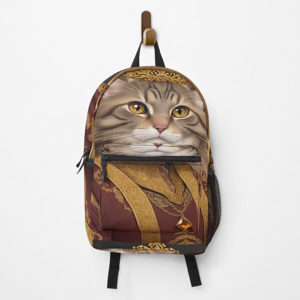 Item preview, Captivating Royal Cat Portraits:Discover the Elegance and Grace of Feline Art designed and sold by Tamas Das.