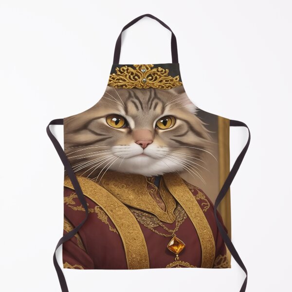 Item preview, Captivating Royal Cat Portraits:Discover the Elegance and Grace of Feline Art designed and sold by Tamas Das.