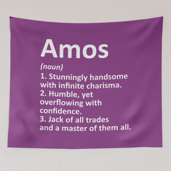 Item preview, AMOS Definition Personalized Name Funny Birthday 	 Idea 		 designed and sold by impvjetwc4.