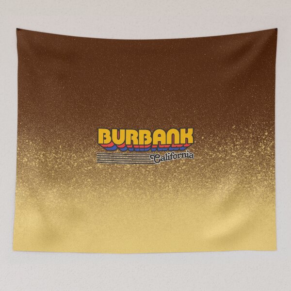 Item preview, Burbank, California | Retro Stripes designed and sold by retroready.