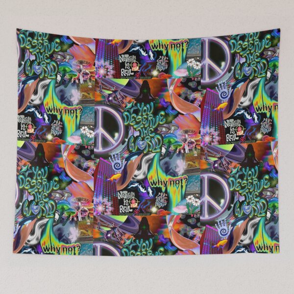 Item preview, you deserve the world trippy  designed and sold by glabarba6G.