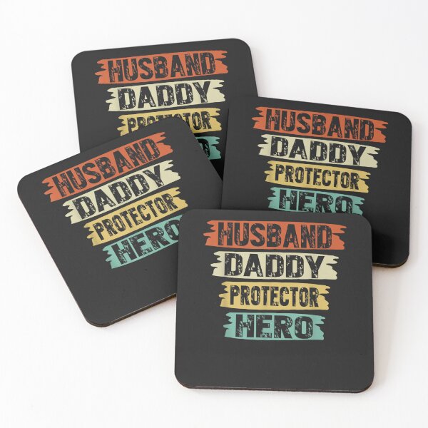 Item preview, Retro Husband Daddy Protector Hero Fathers Day For Dad  designed and sold by GabrielAllen.