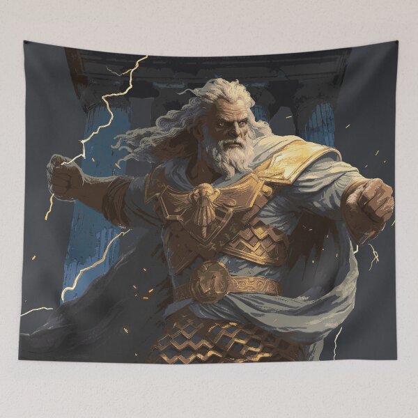 Item preview, Zeus of the Sky - The Olympians  designed and sold by WennsdaysChild.