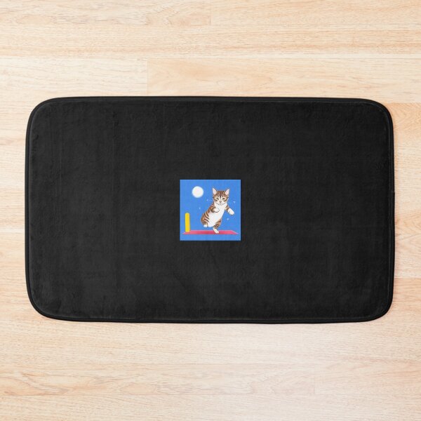 Item preview, Cat doing the long jump designed and sold by cesavision.