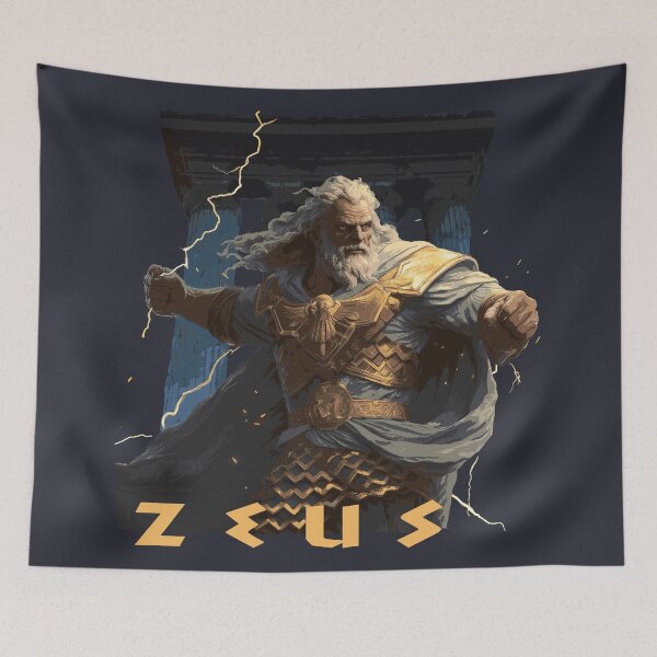 Item preview, Zeus of the Sky - The Olympians (lettered) designed and sold by WennsdaysChild.
