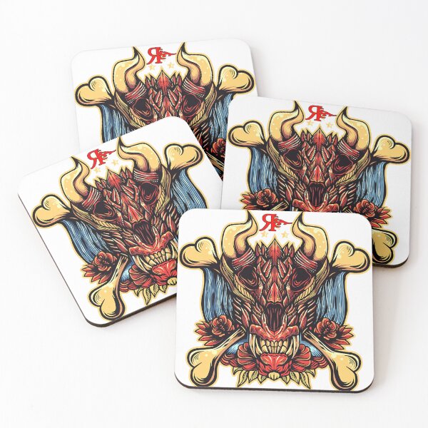 Item preview, ROGUE DEMON SKULL TATTOO ART designed and sold by Rogueclothes.