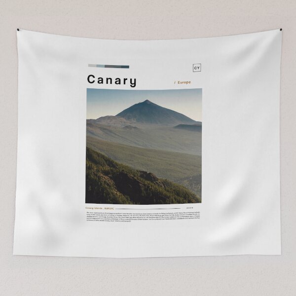Item preview, Canary Islands poster landscape designed and sold by paulrommer.