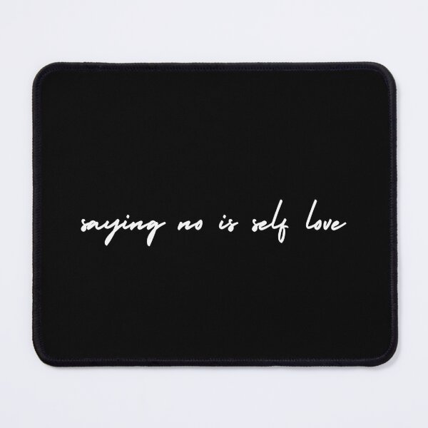Item preview, saying no is self love | emotion and mood designed and sold by Therapy by Sen.