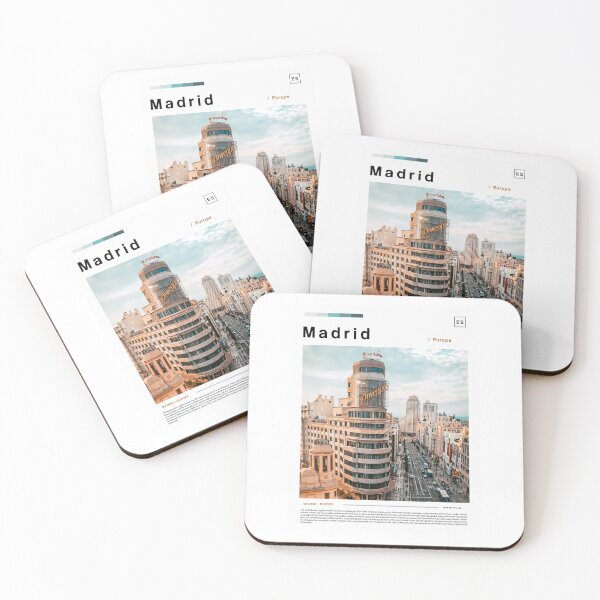Item preview, Madrid poster landscape designed and sold by paulrommer.