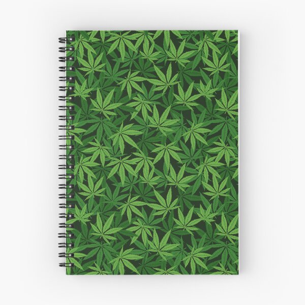 Item preview, Seamless vector pattern of hand drawn marijuana leaves designed and sold by Familyshmot.