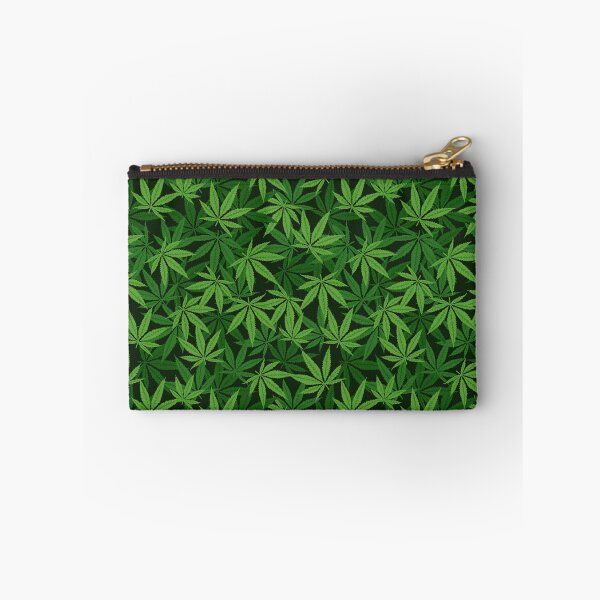 Item preview, Seamless vector pattern of hand drawn marijuana leaves designed and sold by Familyshmot.