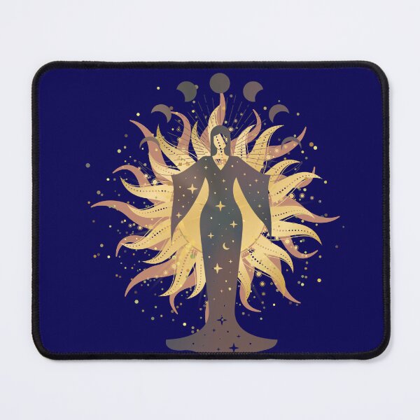 Item preview, Moon Goddess Sun Eclipse Summer Solstice Summertime Trending designed and sold by ttsayt1earth.