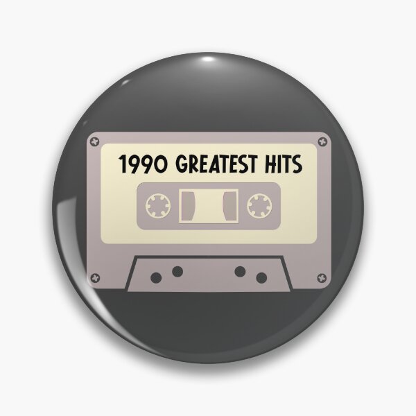 Item preview, Vintage casette tape 1990 Greatest hits birthday gift designed and sold by giftfromheart.
