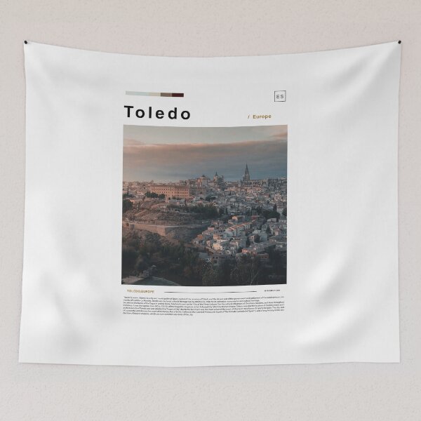 Item preview, Toledo poster landscape designed and sold by paulrommer.