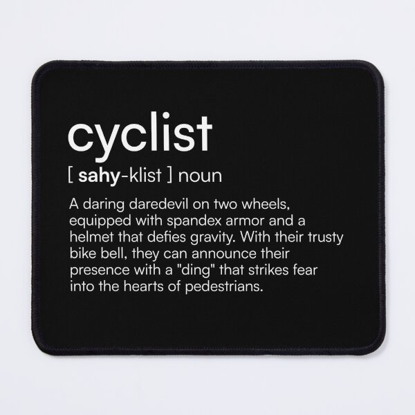 Item preview, Cyclist Definition designed and sold by Merchgard.