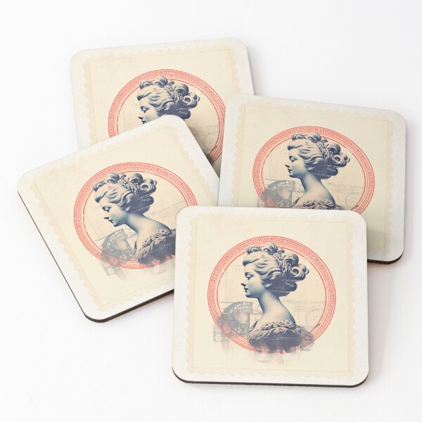 Item preview, Victorian Timeless Innocence Stamp designed and sold by StreetCandyFilm.