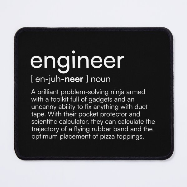 Item preview, Engineer Definition designed and sold by Merchgard.
