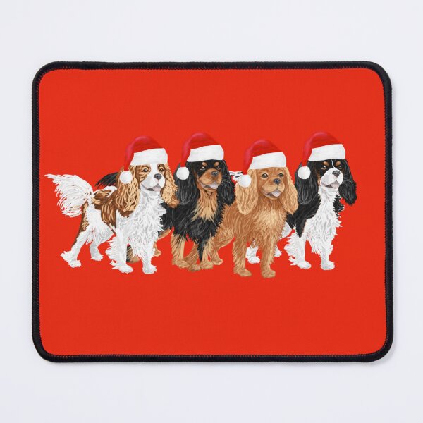 Item preview, Christmas Cavaliers designed and sold by barksandsqueaks.