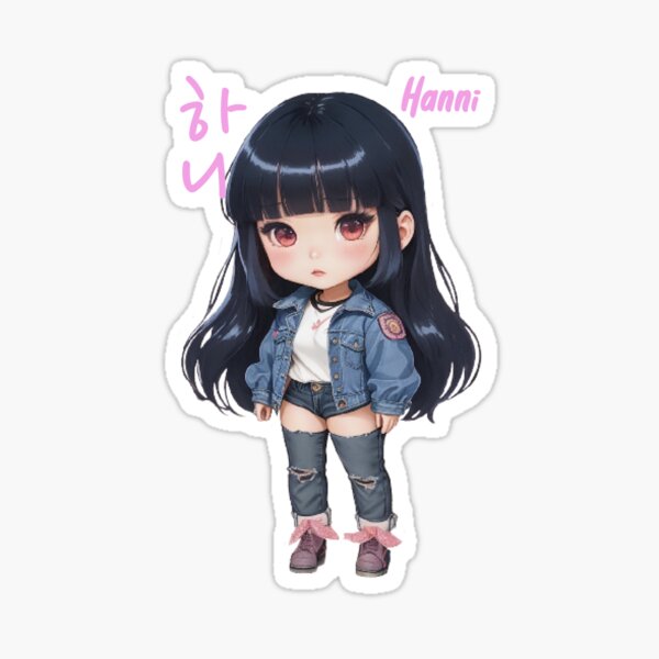 NEW JEANS High Quality Stickers, KPOP, Minji, Hanni , Danielle, Haerin,  Hyein Stickers, Kpop Merch, Kpop art, kpop sticker