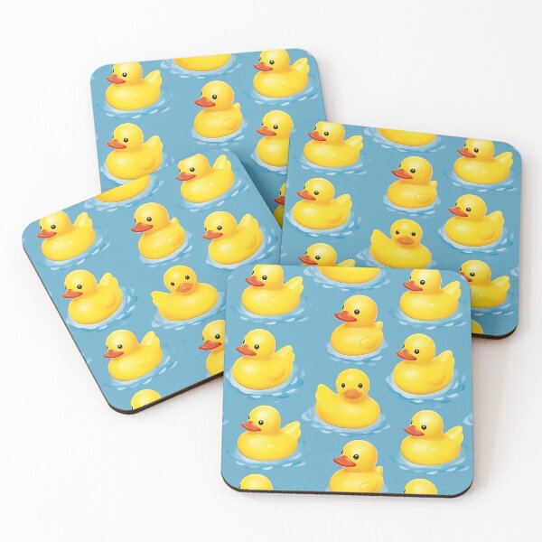 Item preview, Watercolour Rubber Duck Seamless Pattern designed and sold by PatternStudios.