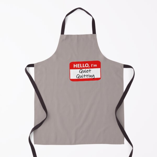 Item preview, Nametag: Hello I'm quiet quitting designed and sold by Jeeb-Arts.