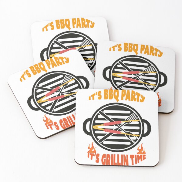 Item preview, it's BBQ time it's grillin time barbecue bbq meat funny grilling grill fammily summer designed and sold by DESIGNIRIS.