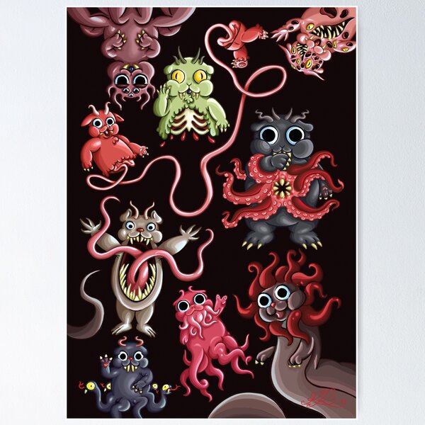 Cute Demons Poster