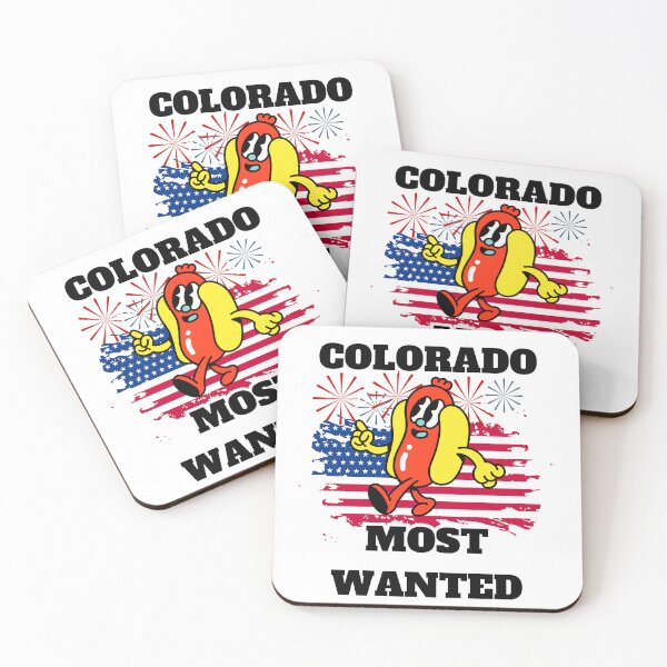 Item preview, COLORADO Most Wanted Funny Wiener, 4th Of July designed and sold by ShopULove.