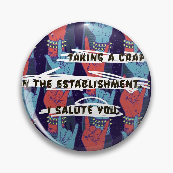 Item preview, Spider Punk quote - Taking  a crap on the establishment.  designed and sold by Monkey-Bar.