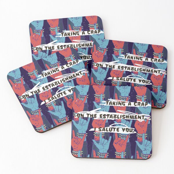 Item preview, Spider Punk quote - Taking  a crap on the establishment.  designed and sold by Monkey-Bar.