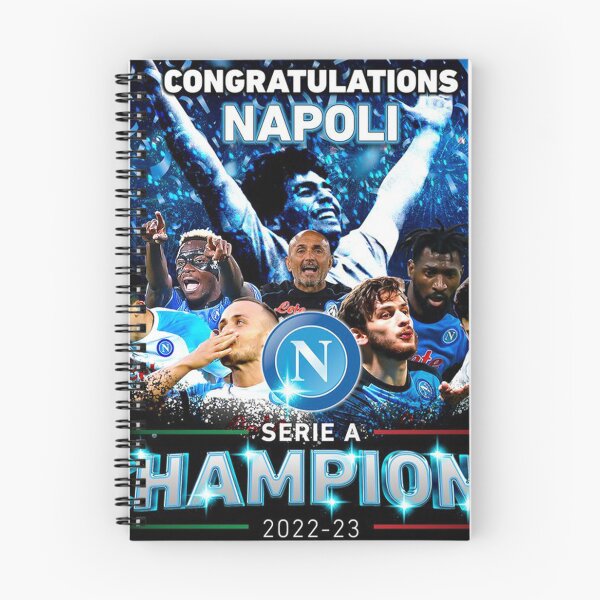 Item preview, Congratulations to the Serie A 2022-23 Champions Of Italy - NAPOLI Poster designed and sold by Tania-andreas.