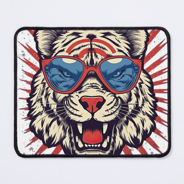 Item preview, Ferocious American Tiger designed and sold by Tuong Nguyen.