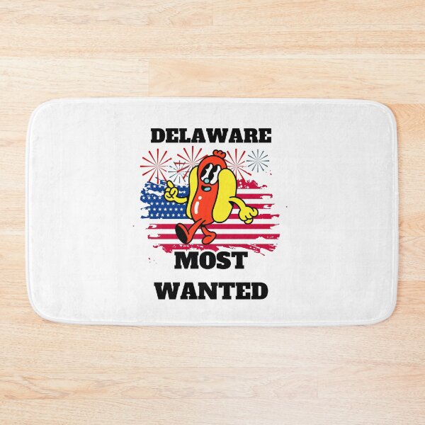 Item preview, DELAWARE Most Wanted Funny Wiener, 4th Of July designed and sold by ShopULove.