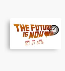 "The Future is Now" - BTTF Canvas Print