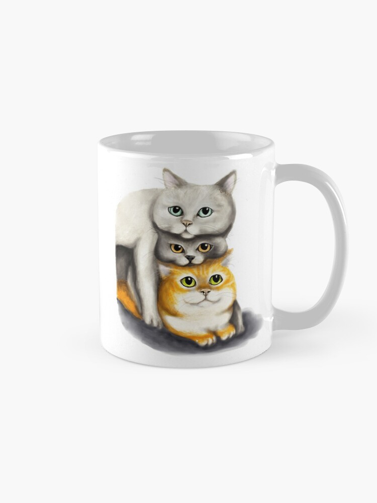 Cats in Acrylic Coffee Mug