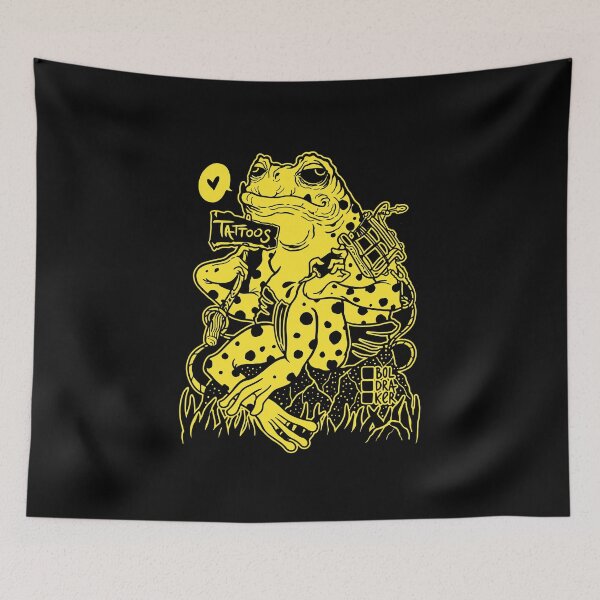 Item preview, Frog Tattoo Artist designed and sold by Boldraker.
