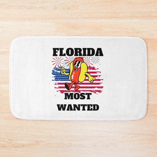 Item preview, FLORIDA Most Wanted Funny Wiener, 4th Of July designed and sold by ShopULove.