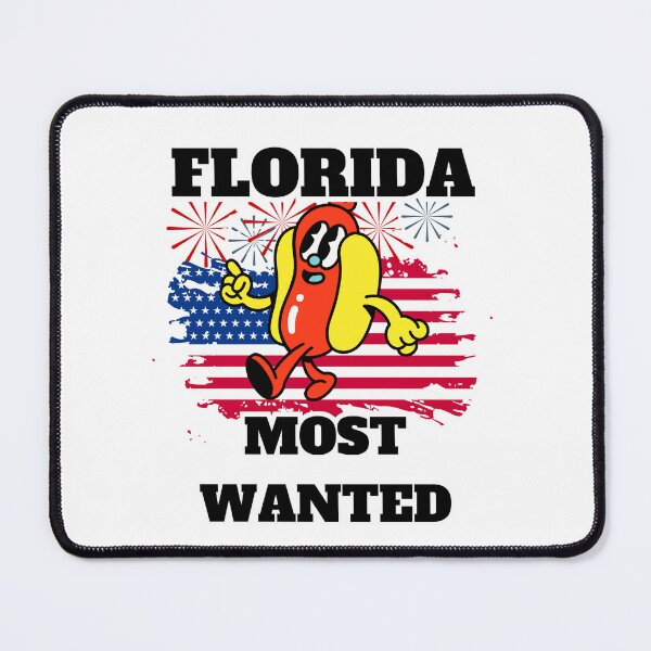 Item preview, FLORIDA Most Wanted Funny Wiener, 4th Of July designed and sold by ShopULove.