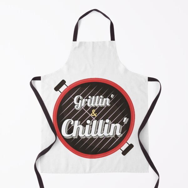 Item preview, Grillin and Chillin - Funny BBQ Smoker designed and sold by Bane Designs.