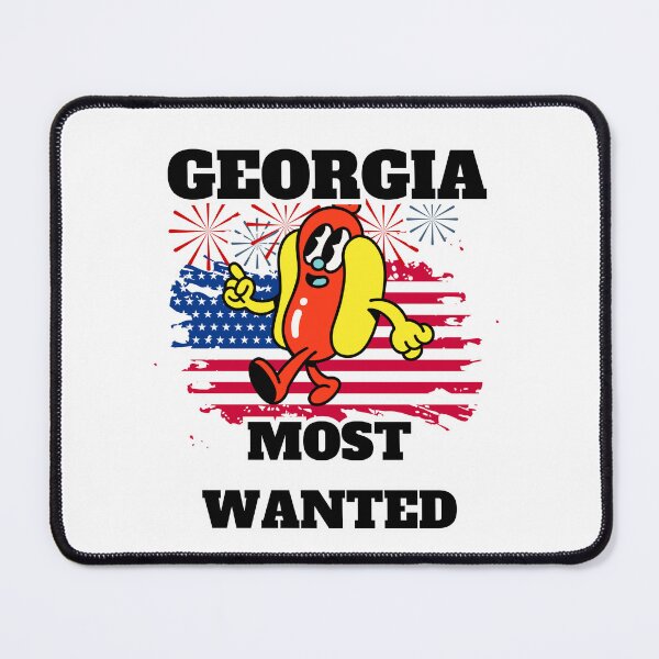 Item preview, GEORGIA Most Wanted Funny Wiener, 4th Of July designed and sold by ShopULove.