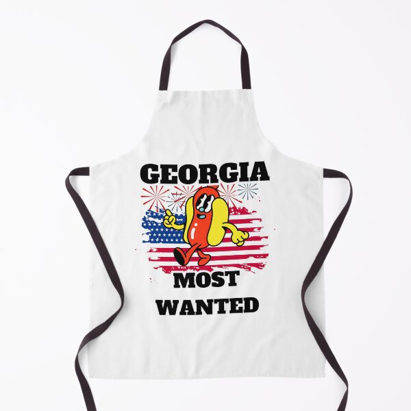 Item preview, GEORGIA Most Wanted Funny Wiener, 4th Of July designed and sold by ShopULove.