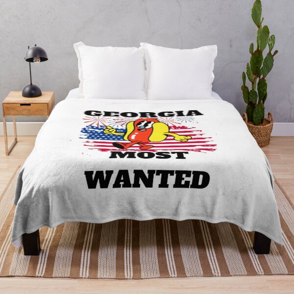 Item preview, GEORGIA Most Wanted Funny Wiener, 4th Of July designed and sold by ShopULove.